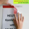 Set Einstecktaschen A4-Plus mit Farbstreifen, selbsthaftend, 5-tlg.
