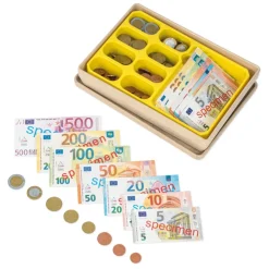 Set Euro-Rechengeld in Stapel-Box, 290-tlg.