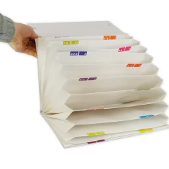 Set Fächermappe aus Pappe A4-Plus, 3-tlg.