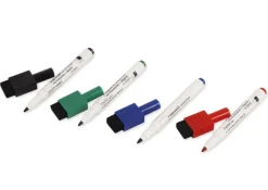 Set Folienstifte Non Permanent mit Filzwischer + Magnet, 4tlg.