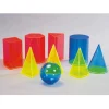 Set Geometrie-Hohlkörper, farbig, 9-tlg.