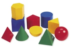 Set Geometrie-Körper opak, 10-tlg.
