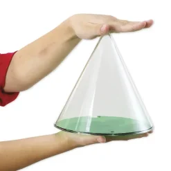 Set Geometrie-Körper transparent XXL, 10-tlg.