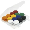 Set Haft-Magnete 32 mm ø in Box, 28-tlg.
