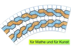 Set Kästchen-Rollstempel, 3-tlg.