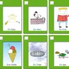 Set Lesebüchlein A6, grüne Serie, 6-tlg.