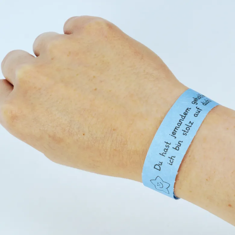 Set Lob-Armbänder, 100-tlg. in Mappe