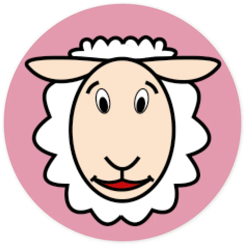 Set Magnet-Wende-Plättchen "Tier-Gesichter"
