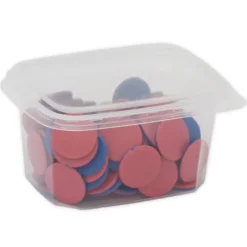 Set Material-Boxen aus Kunststoff, 10 Stück, 86x112x56 mm