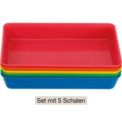 Set Materialschalen L, 5-tlg.