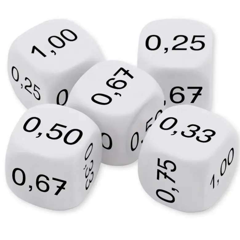 Set Mathematik "Brüche/Prozente/Dezimalzahlen", 6-tlg.