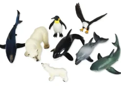Set Meeres- und Küsten-Tiere, 9-tlg.