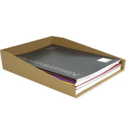 Set Natura-Ablage-Box A4 aus Pappe, 2 Stück