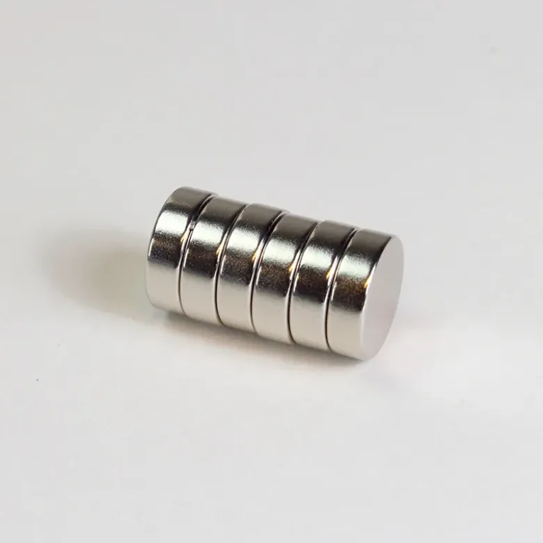 Set Neodym-Magnete, 10mm ø, 6tlg.