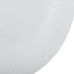 Set Pappteller weiß, 23 cm ø, 50 Stück