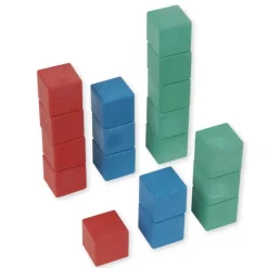 Set Rechen-Würfel, 2x2 cm, 100-tlg. "Montessori Premium"
