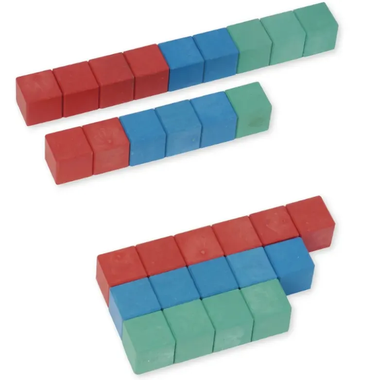 Set Rechen-Würfel, 2x2 cm, 100-tlg. "Montessori Premium"
