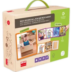 Set "Recycling-Abläufe", Bildfolgen im Koffer