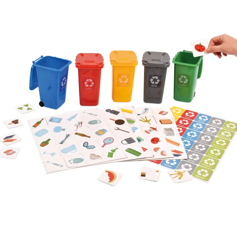 Set "Recycling-Tonnen", 105-tlg.