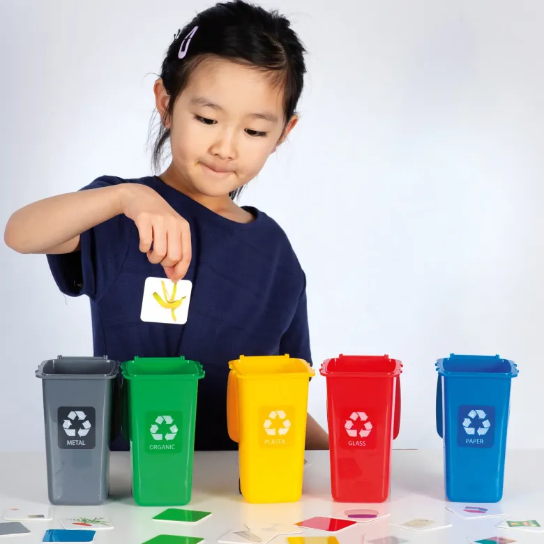 Set "Recycling-Tonnen", 105-tlg.