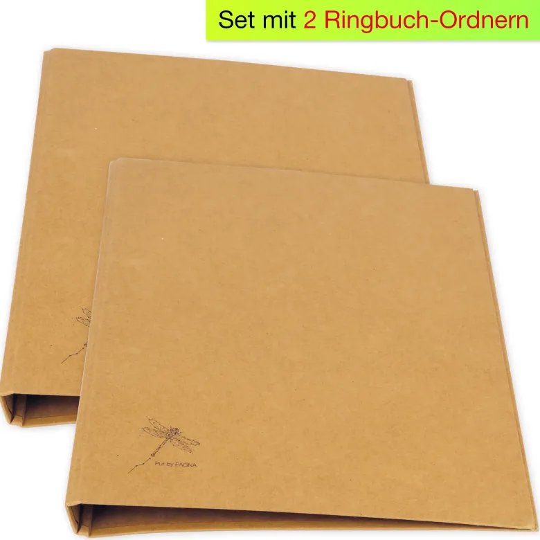 Set Ringbuch-Ordner A4-Plus "Natura", 2-tlg.