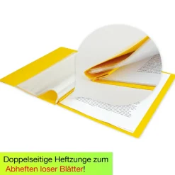 Set Schnellhefter aus Pappe A4-Plus, 25 Stück, farbig