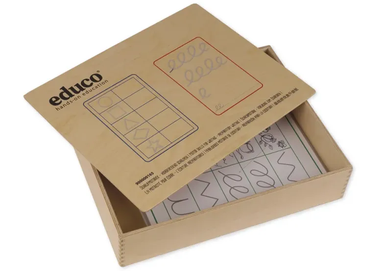 Set "Schreibmotorik - Vorübung zum Schreiben", 20-tlg. in Box