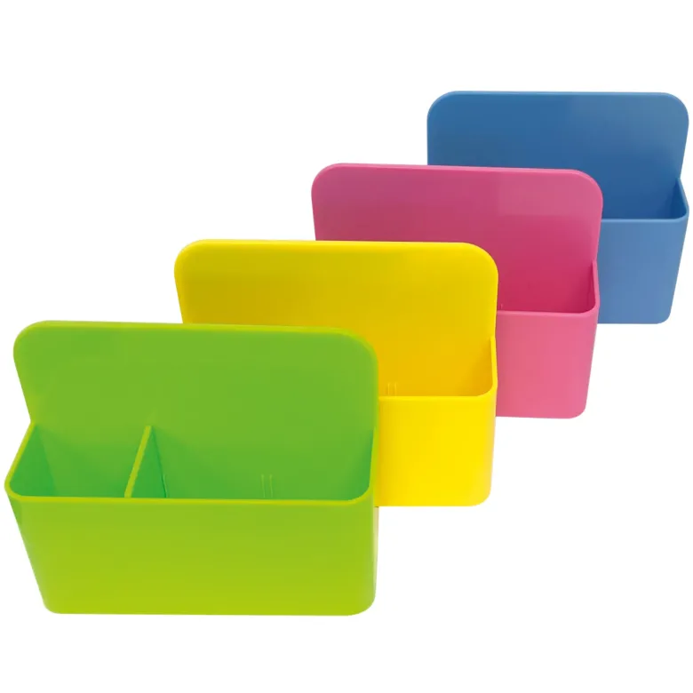 Set Utensilien-Boxen mit Fächer, magnetisch, 4-tlg.