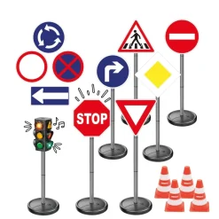 Set "Verkehrszeichen" XXL, 49-tlg.
