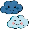 Set Wetter-Fensterfolien A3, 6-tlg., statisch