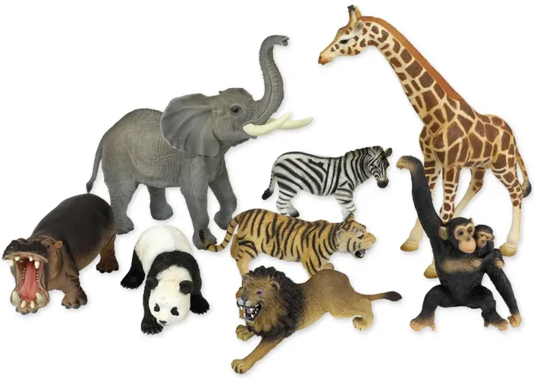 Set Zoo-Tiere, 9-tlg.