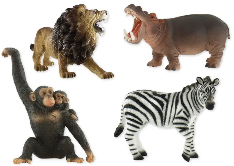 Set Zoo-Tiere, 9-tlg.