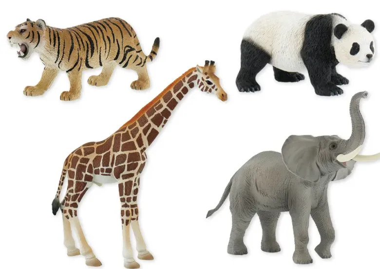 Set Zoo-Tiere, 9-tlg.