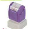 Siebdruck-Stempel "Perpetuum", Dino "Starke Leistung!"