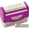 Siebdruck-Stempel "Perpetuum", "4 Gesichter"