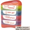 Siebdruck-Stempel "Perpetuum", 4 in 1, "Hammer"
