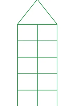 Siebdruck-Stempel "Perpetuum", "Rechen-Haus"