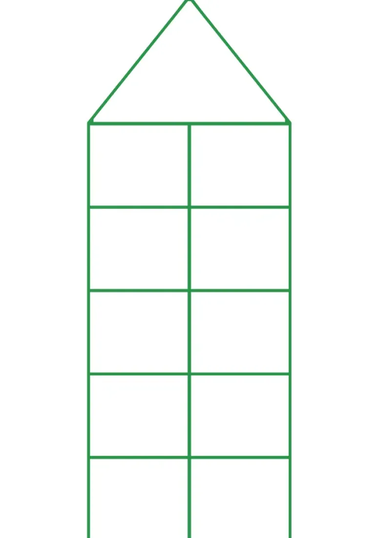 Siebdruck-Stempel "Perpetuum", "Rechen-Haus"