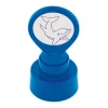 Siebdruck-Stempel "Perpetuum" rund "Delfin"