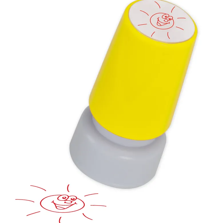 Siebdruck-Stempel "Perpetuum", "Sonne"