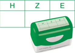 Siebdruck-Stempel "Perpetuum", "Stellenwert bis 100"