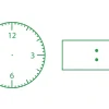 Siebdruck-Stempel "Perpetuum", "Uhrzeiten"