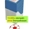 Siebdruck-Stempel "Perpetuum", "Volltreffer"