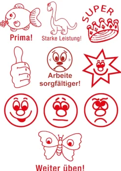 Siebdruck-Stempel-Set