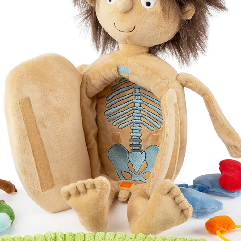 sigikid Lernpuppe "Erwins Körper", 44 cm