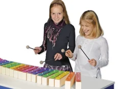 SONOR Klingende Stäbe, Chromatische Ergänzung, mit Notenaufdruck, KS 40 L BW