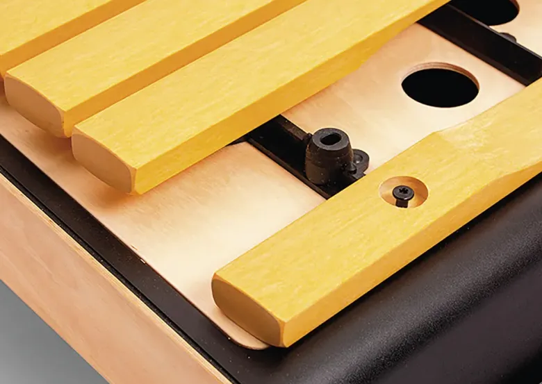 SONOR SMART Metallophon, Sopran c2-a3 + fis2, b2, fis3, mit Schlägel, zum Stapeln, SSM 10 DE