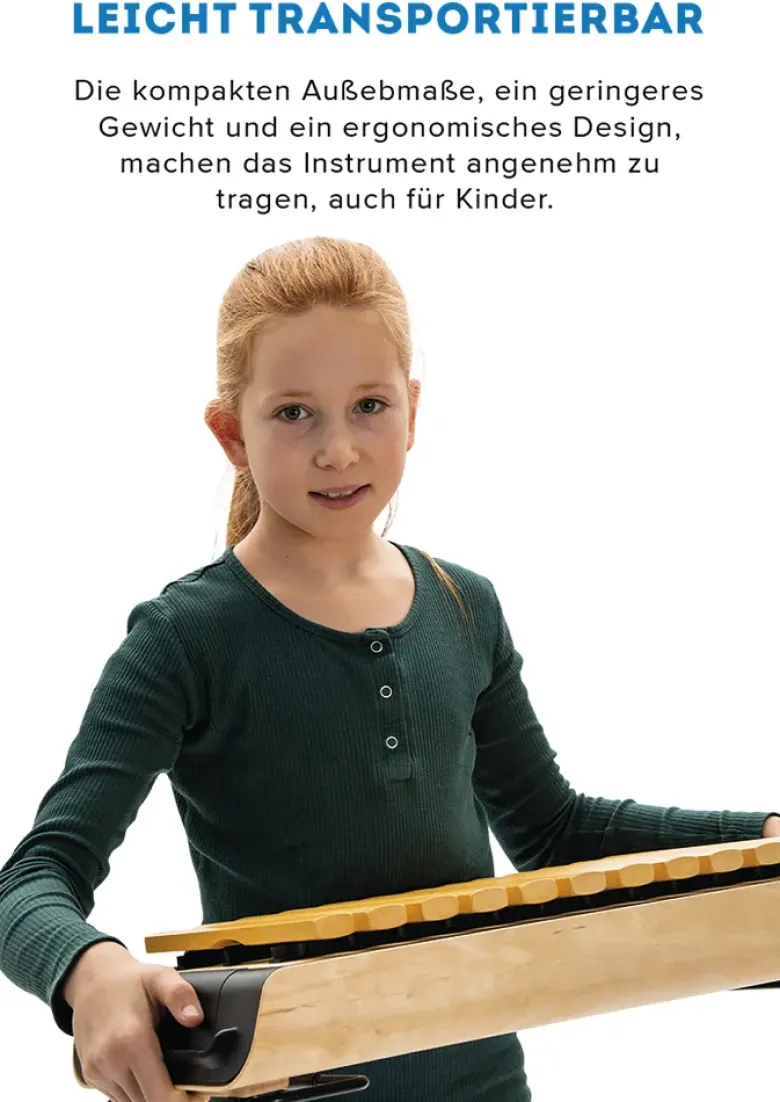 SONOR SMART Xylophon, Alt c1-a2 + fis1, b1, fis2, mit Schlägel, zum Stapeln, ASX 100 DE