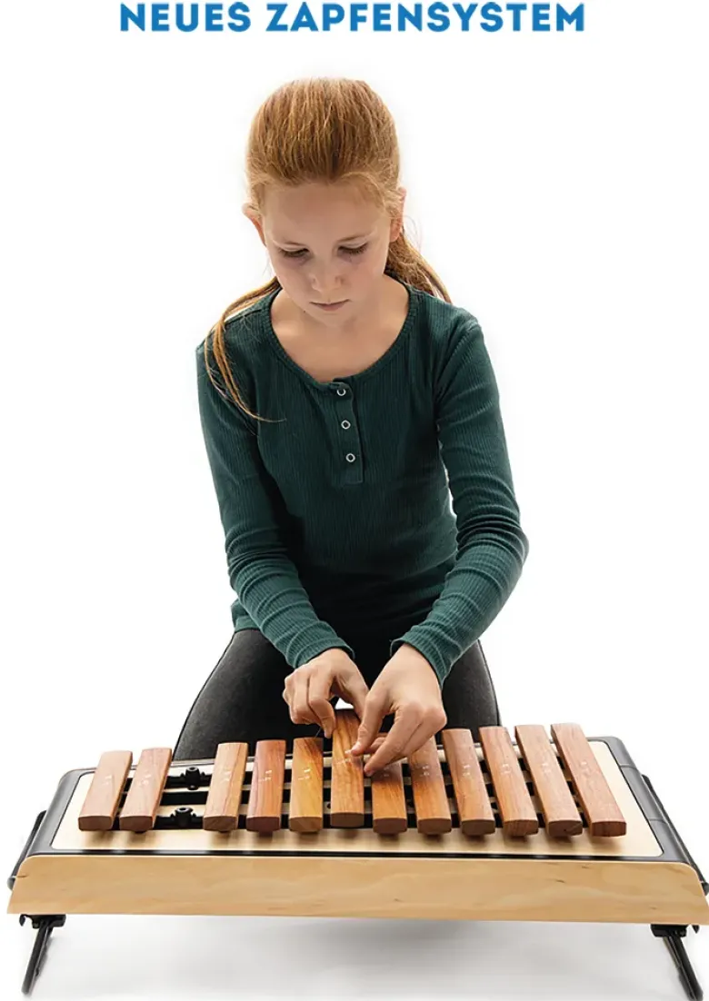 SONOR SMART Xylophon, Alt c1-a2 + fis1, b1, fis2, mit Schlägel, zum Stapeln, ASX 100 DE