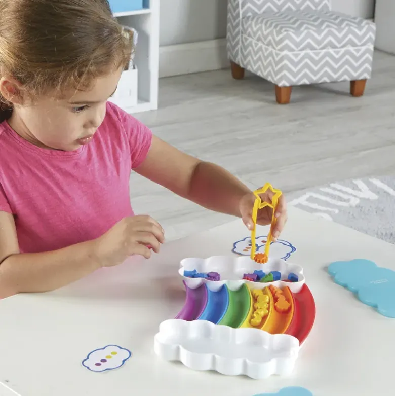 Sortier-Spiel "Regenbogen", 37-tlg.